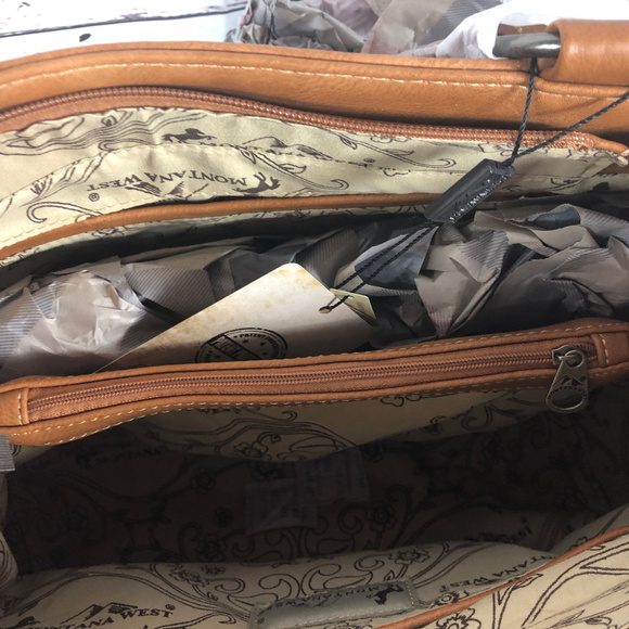 Montana West Tooled Concealed Carry Tote+ Wallet - Picture 7 of 8